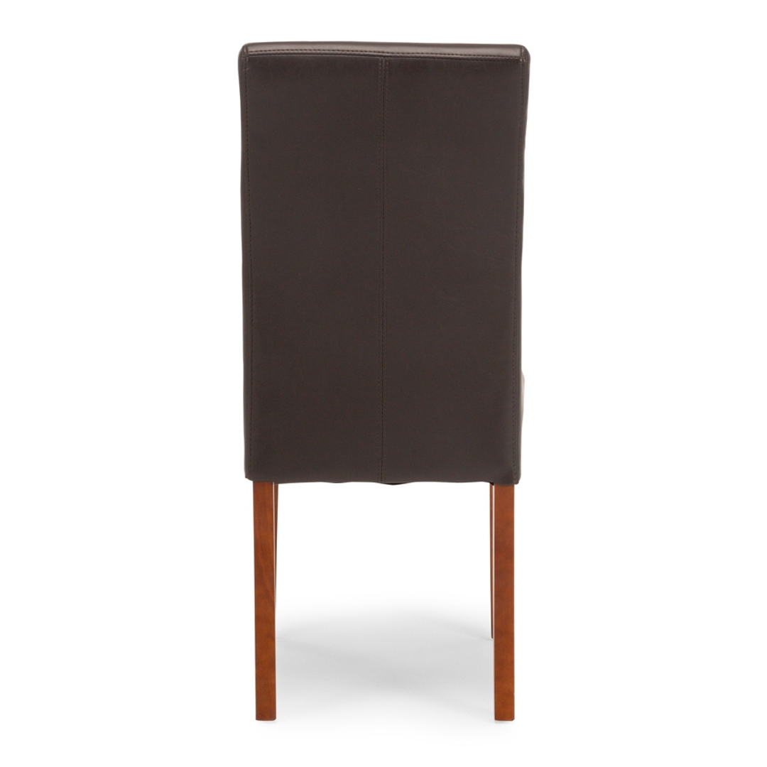 Vienna Dark Brown Chair Light Leg image 3